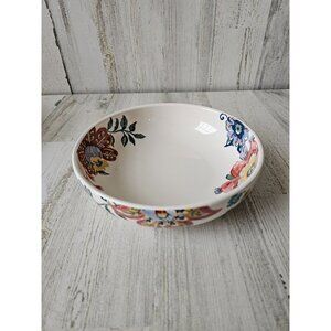 Pier 1 flower Bohemian serving a bowl platter salad ironstone spring